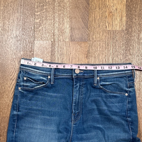 Mother The Super Cruiser Blue Moon High Rise Flare Denim Jeans Womens 29 - Picture 12 of 13